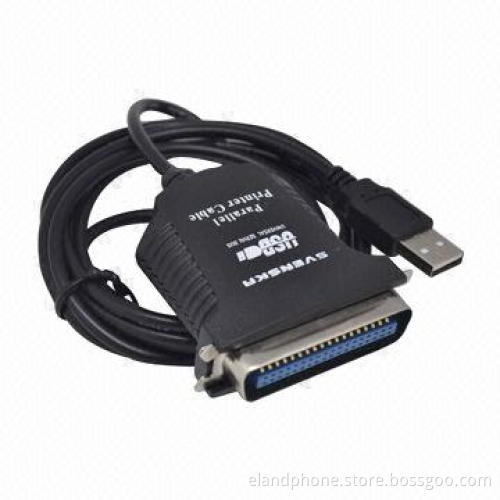New High-quality USB to 36 Parallel IEEE 1284 Printer Adapter Cable with 230kbps Transfer Rate
